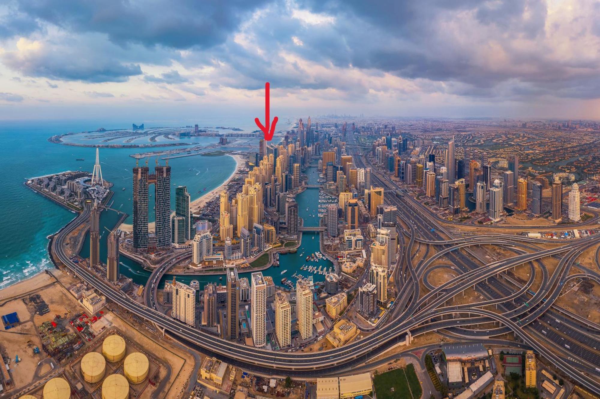 Berloga Capsule Jbr Hostel Дубай Екстериор снимка